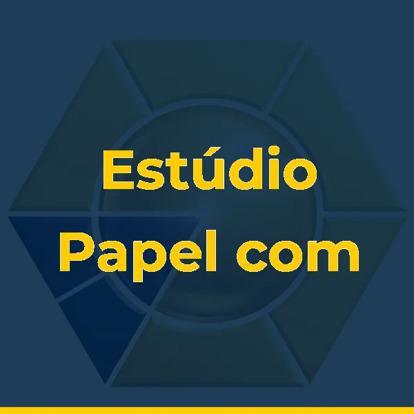 Foto de Estúdio Papel com Arte