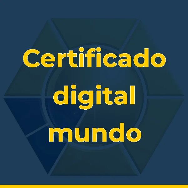 Foto de Certificado digital mundo